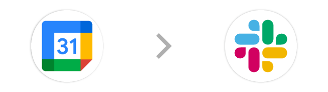 Googleカレンダー→Slack
