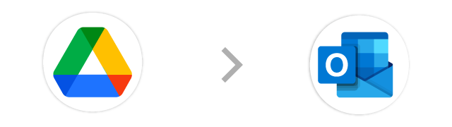 Google Drive→ Outlook