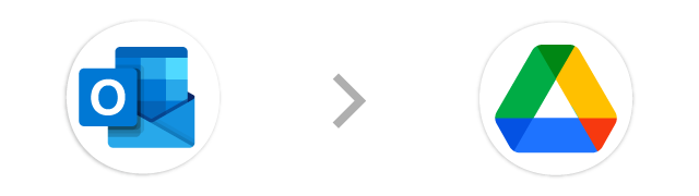 Outlook→Google Drive