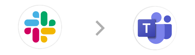 Slack→Microsoft Teams