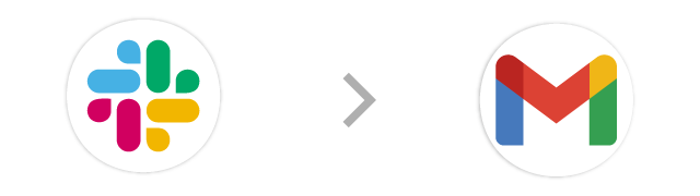 Slack→Gmail
