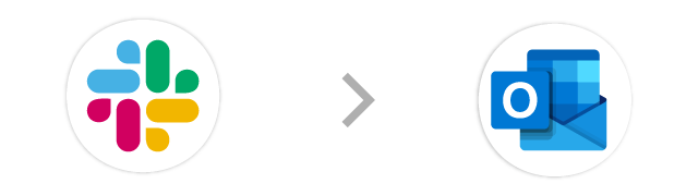 Slack→Outlook